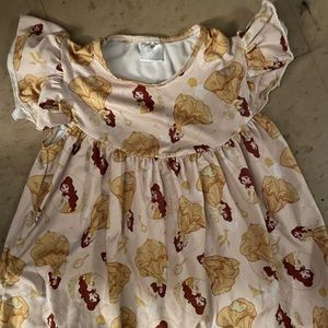 Girls boutique beauty and the beast top